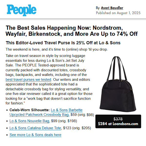 Lo & Sons in People